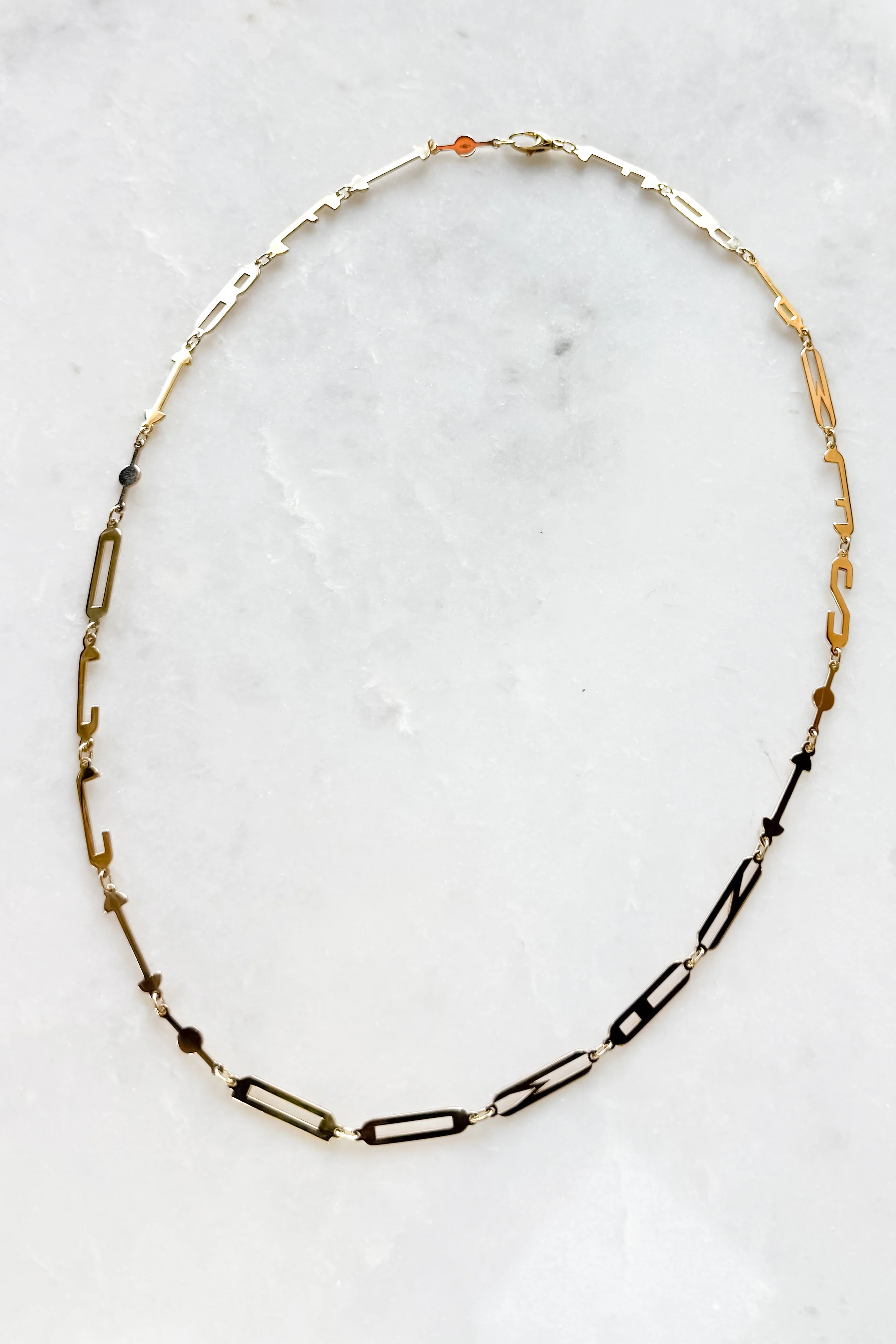 Always Lettera Chain Necklace - Image 10