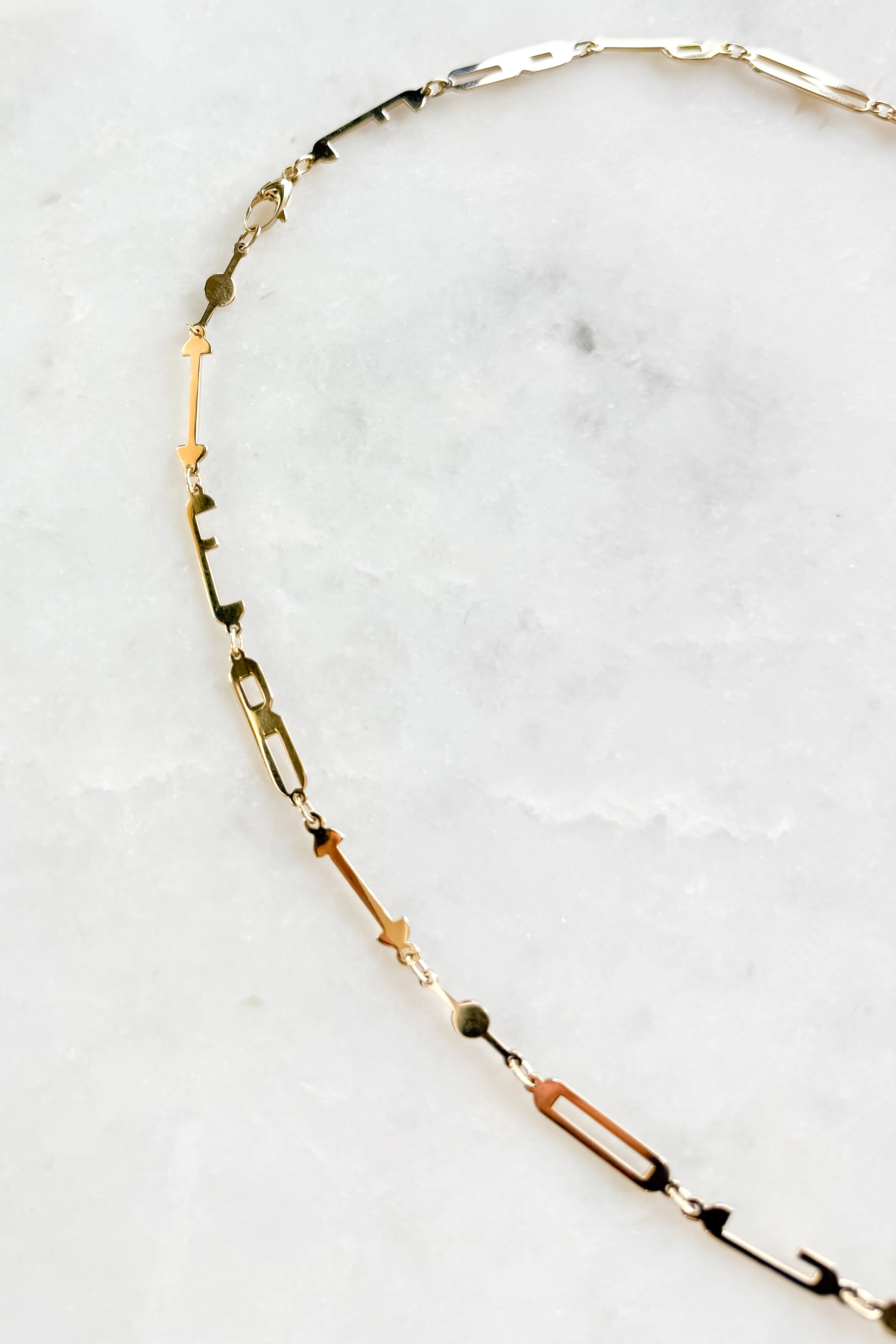 Always Lettera Chain Necklace - Image 4