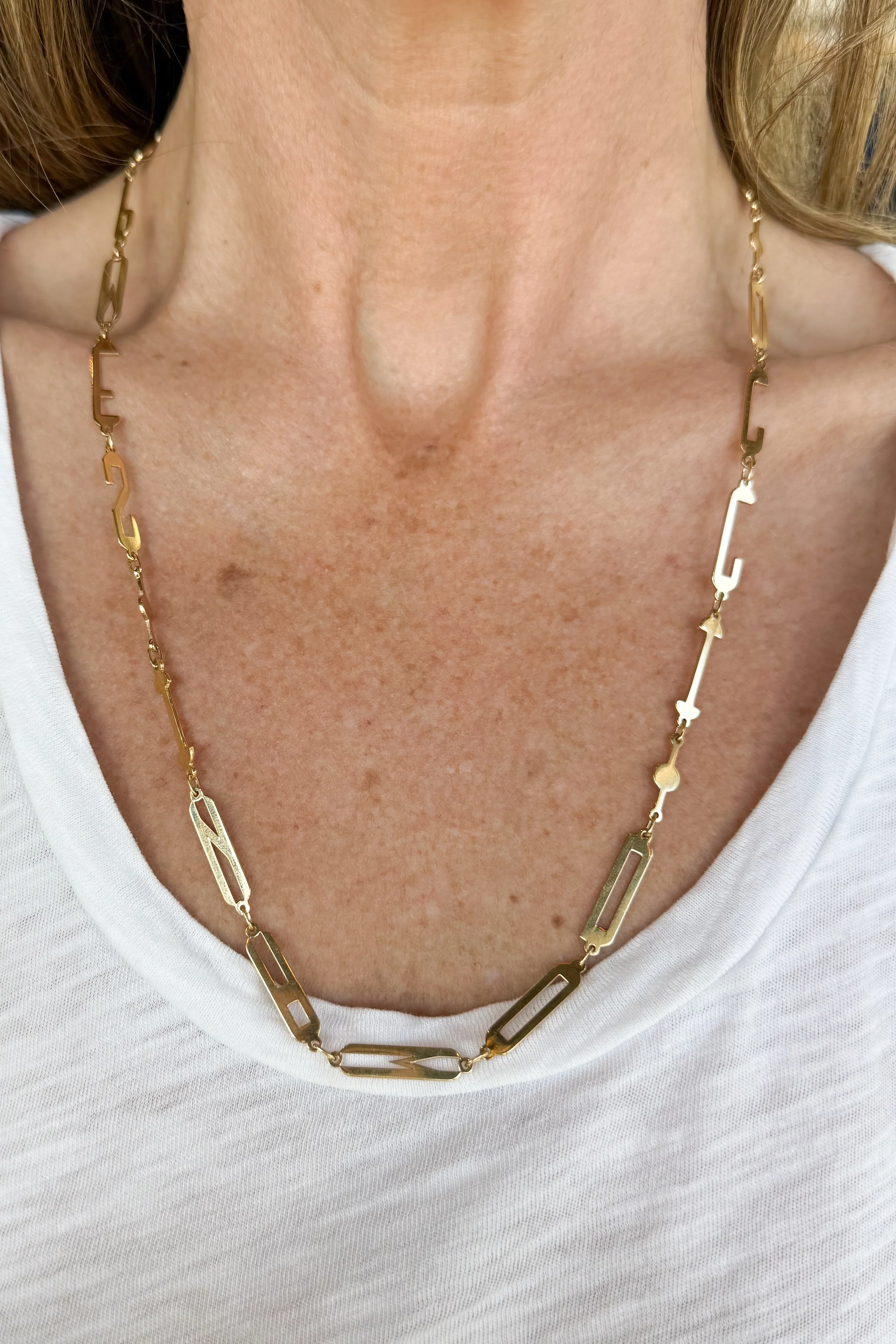 Always Lettera Chain Necklace - Image 9
