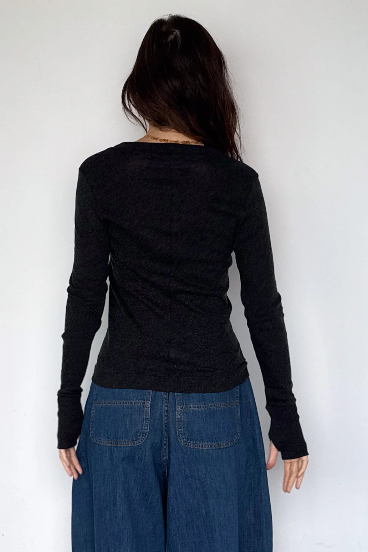 Cashmere Cuffed Crewneck - Image 8