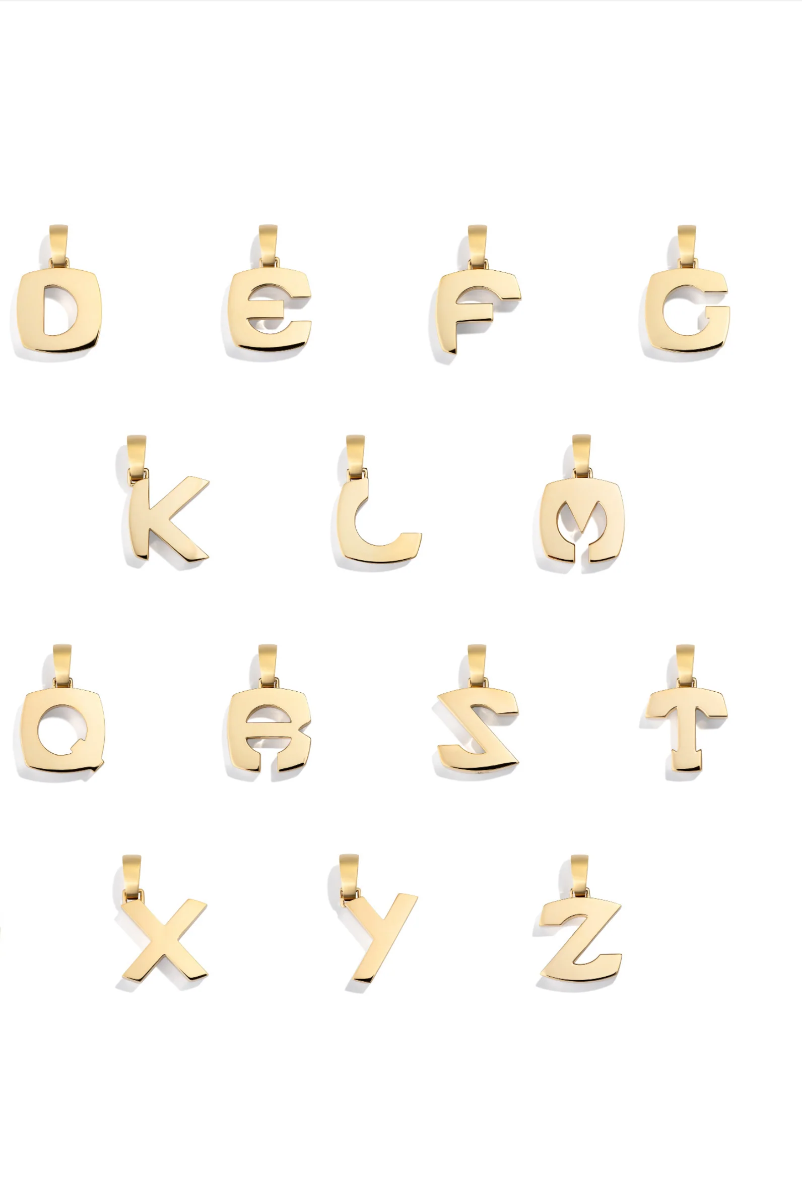 Custom Onyx Splendente Initial Pendant - Image 7