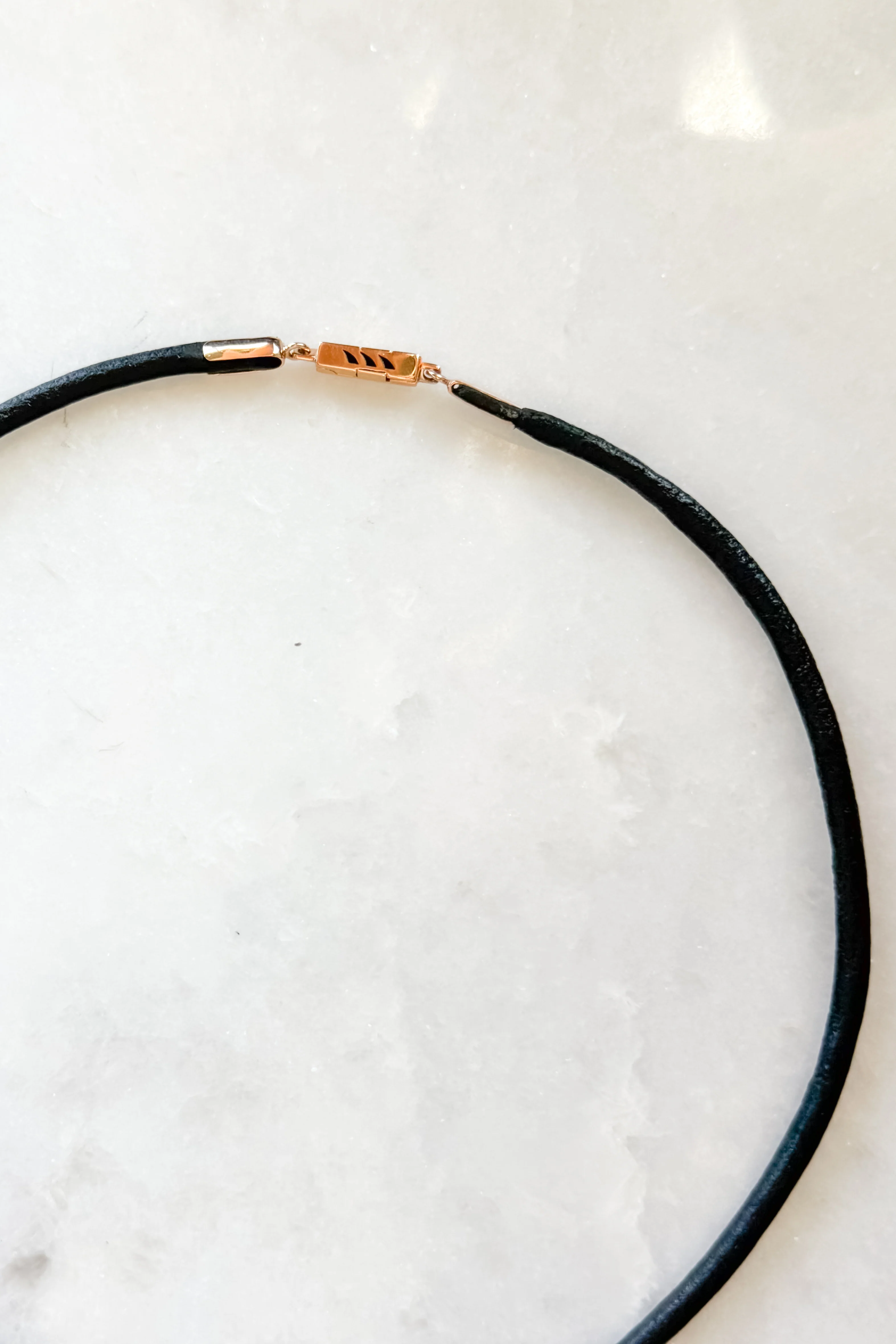 Dezso Leather Cord Necklace - Image 4