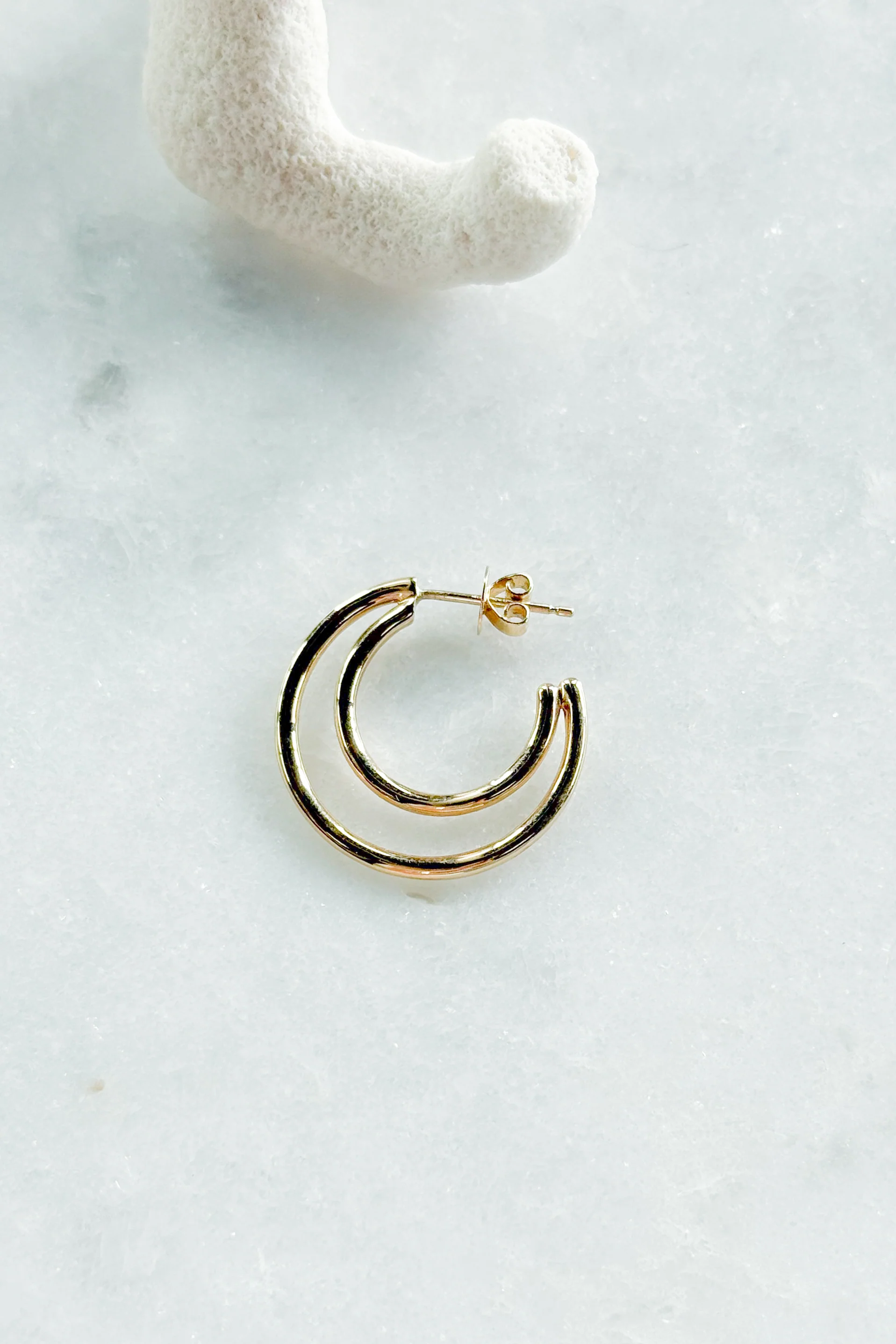 Double Hoop Earring - Image 3