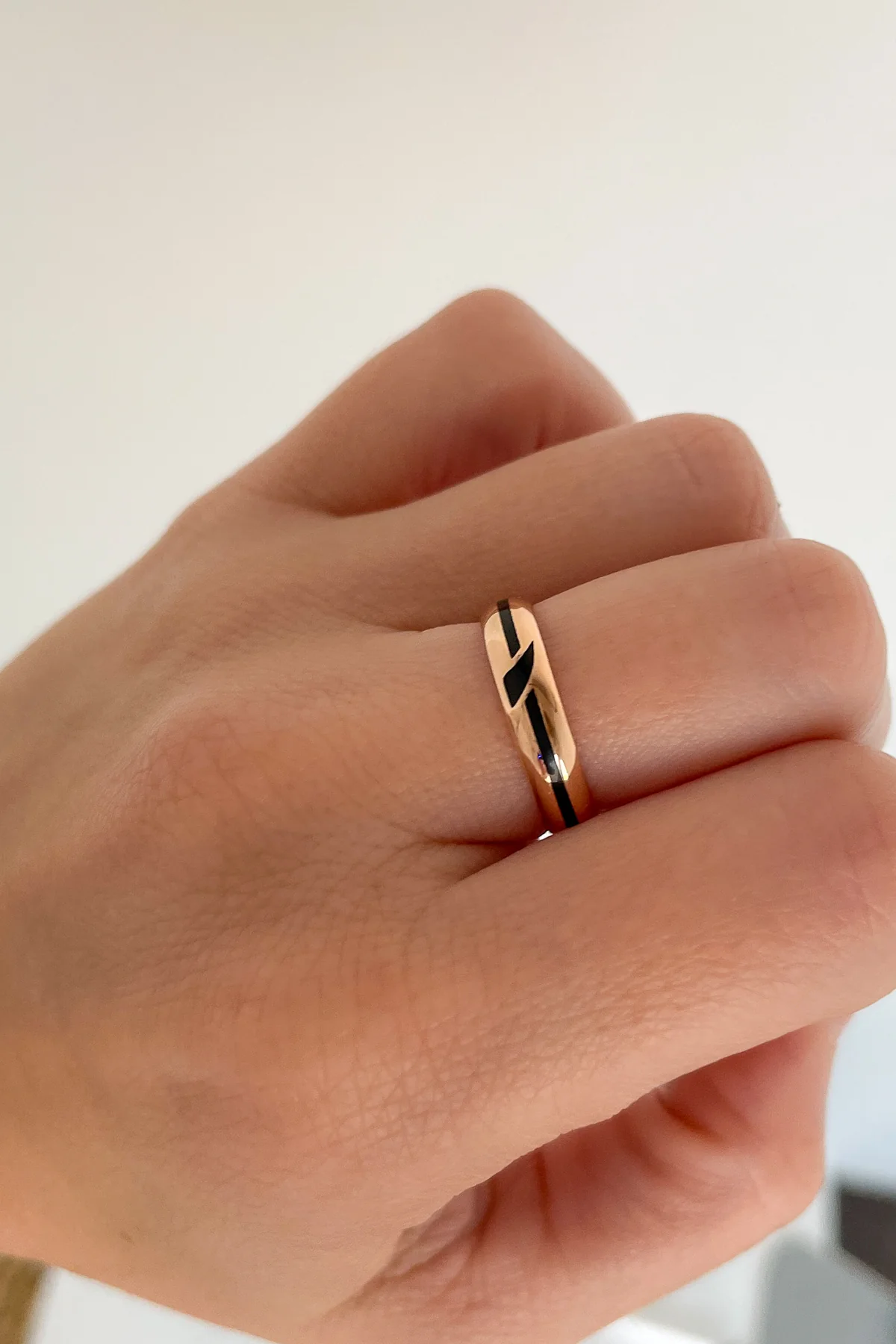 Enamel "B" Ring - Image 11