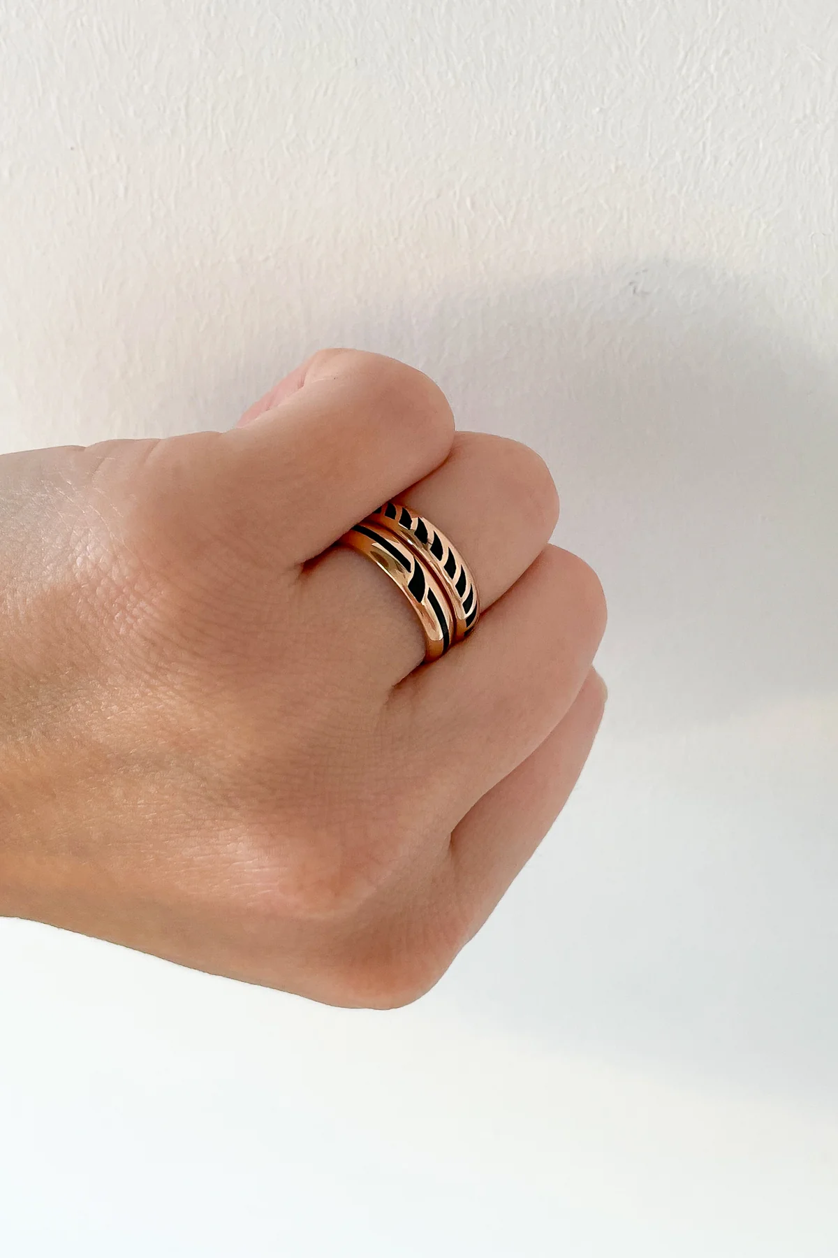 Enamel "B" Ring - Image 16