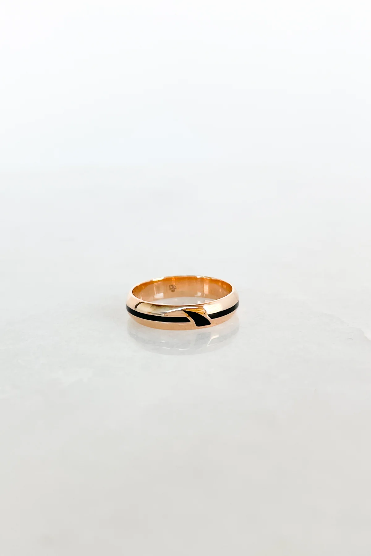 Enamel "B" Ring - Image 5