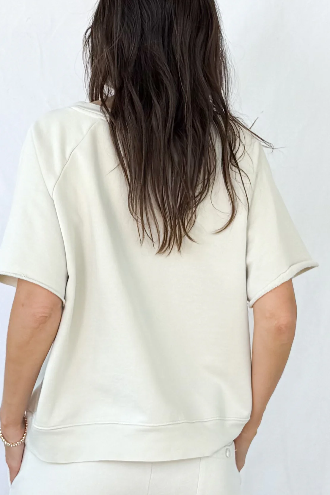 Fleece Short Sleeve Sweatshirt - Image 10