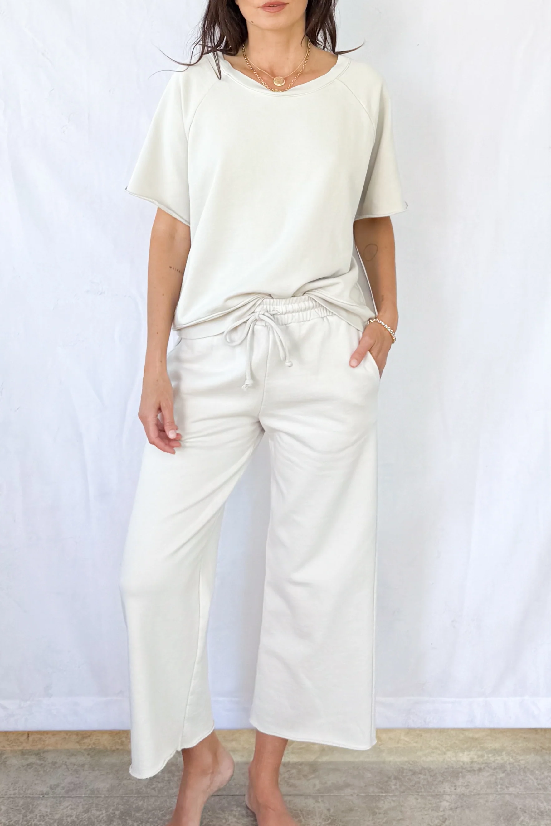 Fleece Short Sleeve Sweatshirt - Image 6