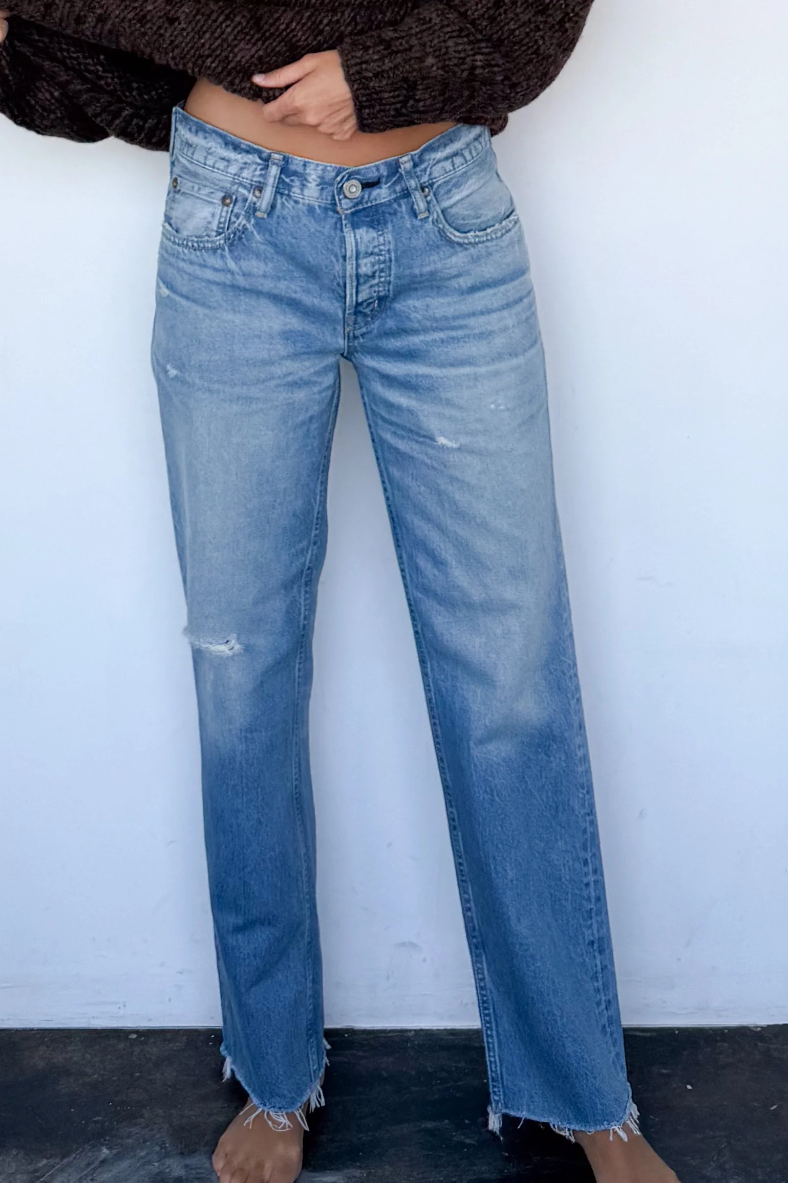 Frankford Low Straight Jean - Image 3