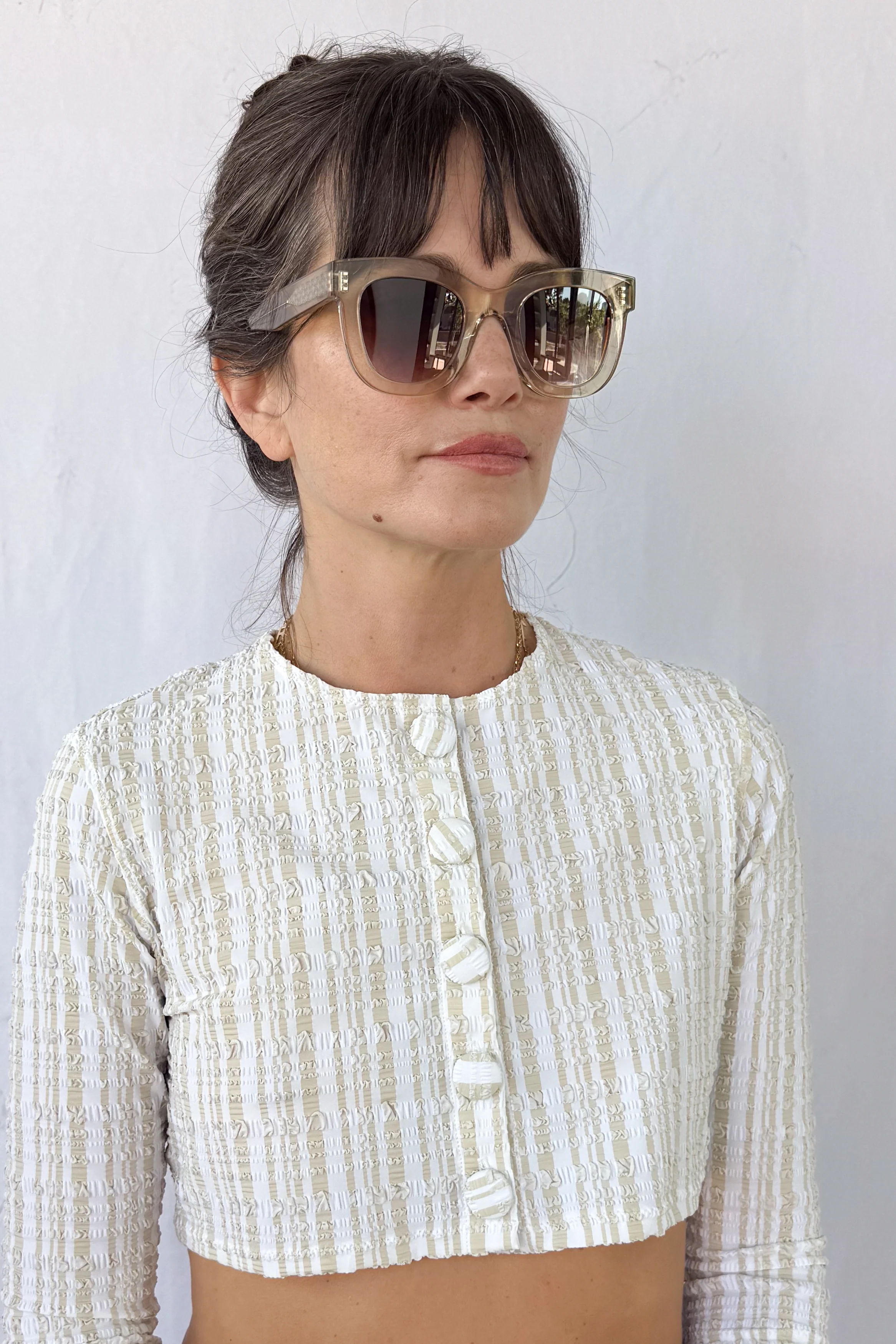 Gambly Champagne Sunglasses - Image 4
