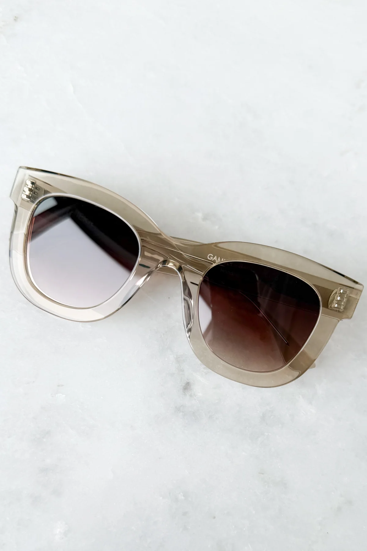 Gambly Champagne Sunglasses - Image 5