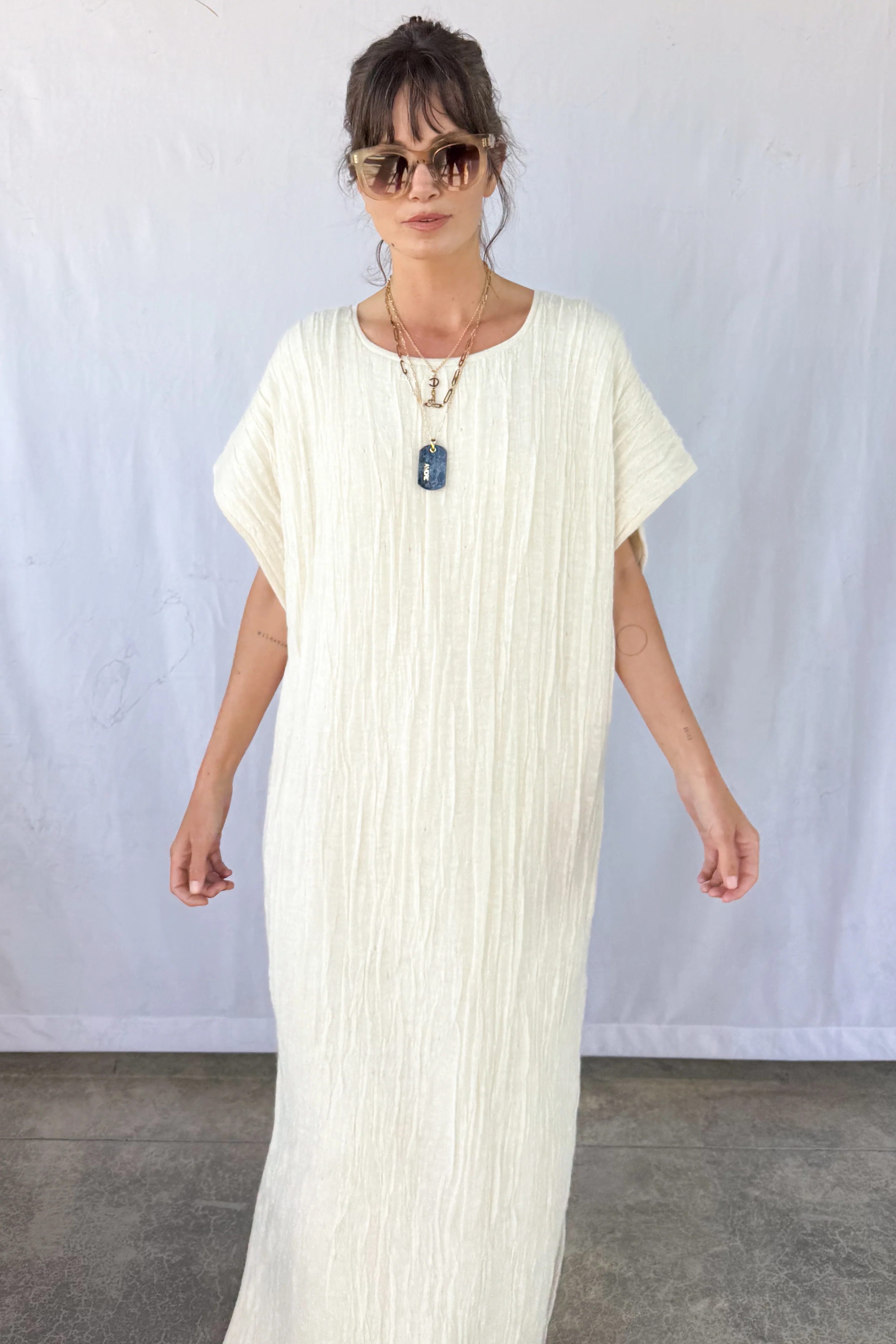 Soft Column Dress