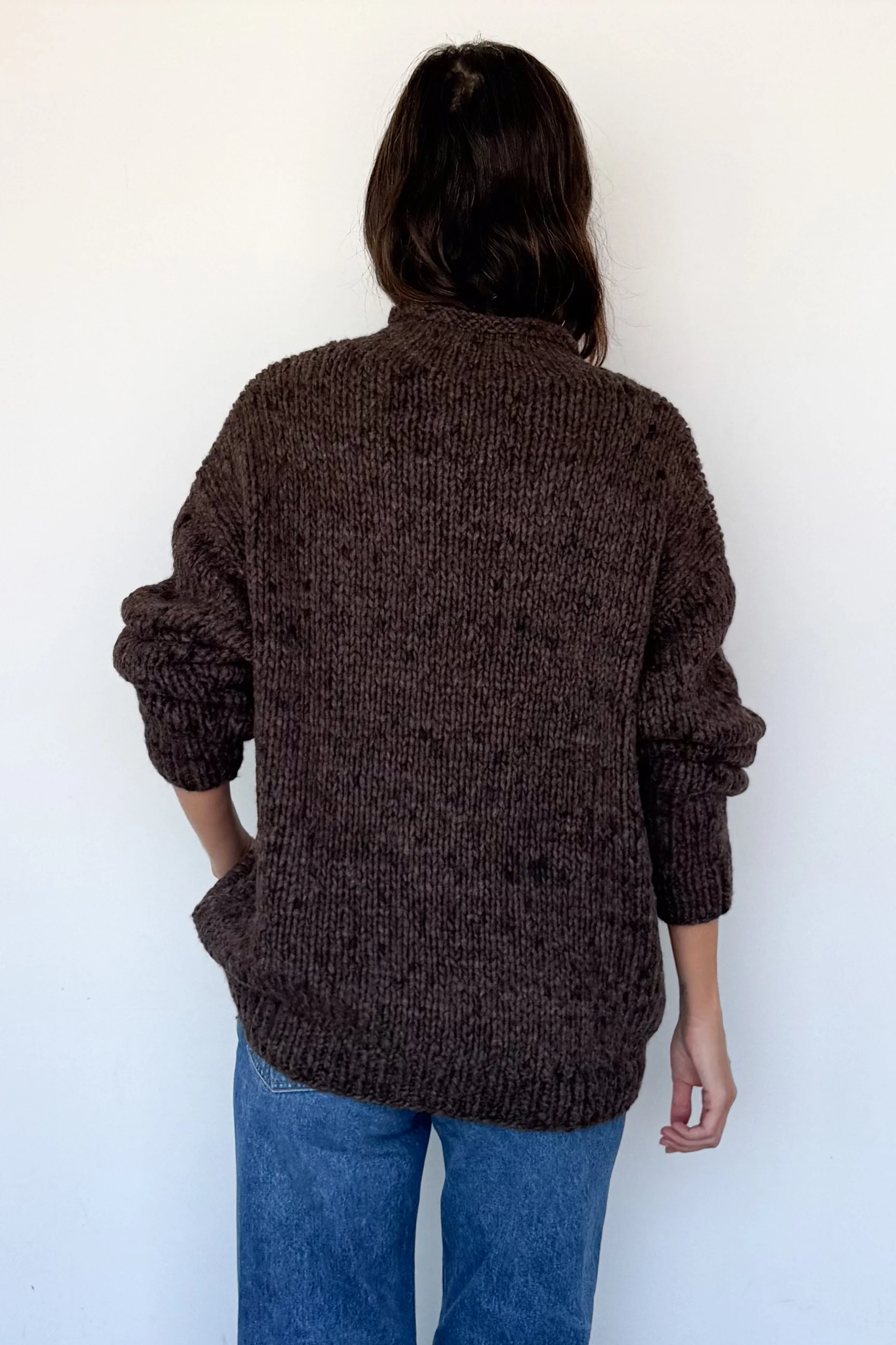 Handknit Rollneck Sweater - Image 8