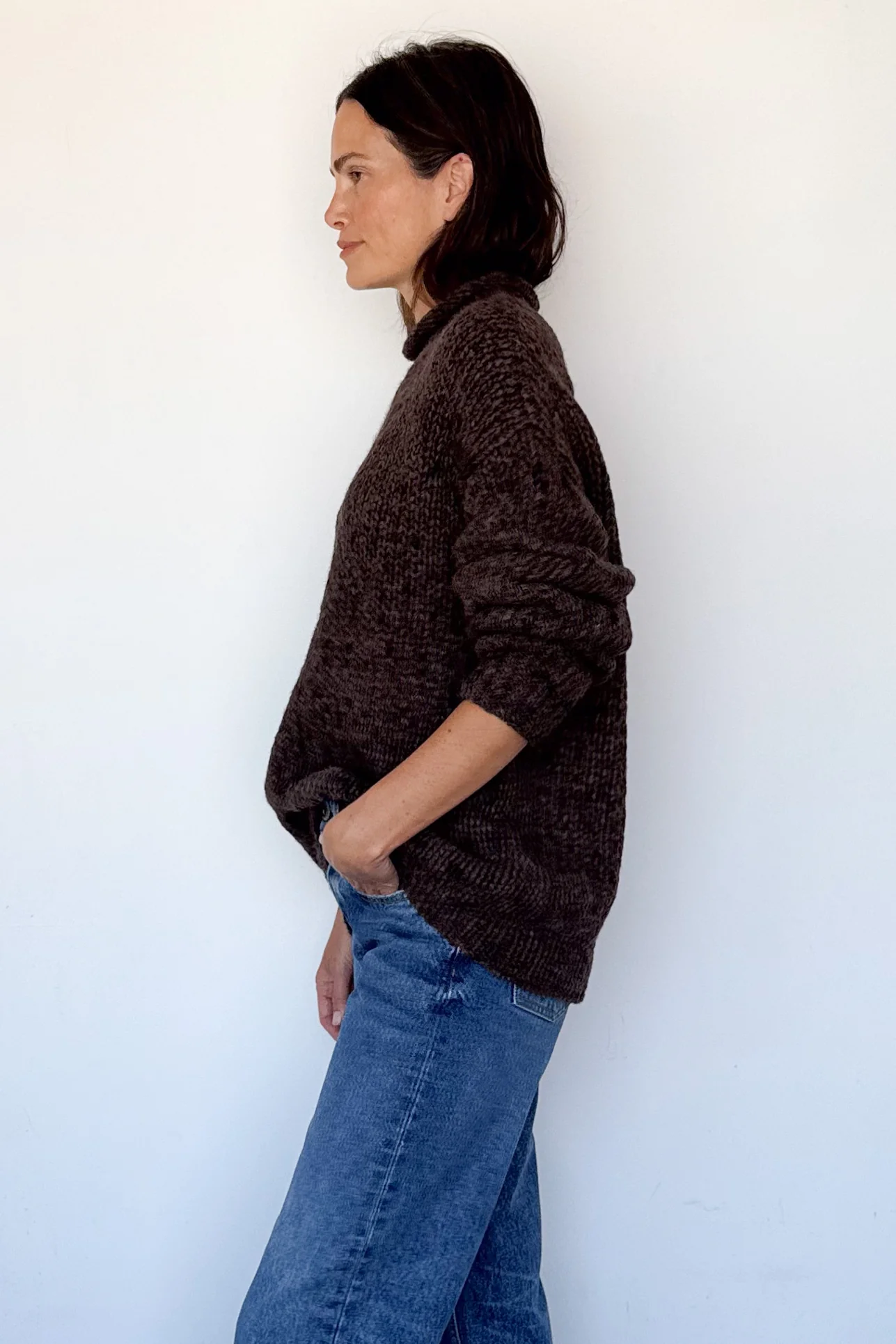 Handknit Rollneck Sweater - Image 9
