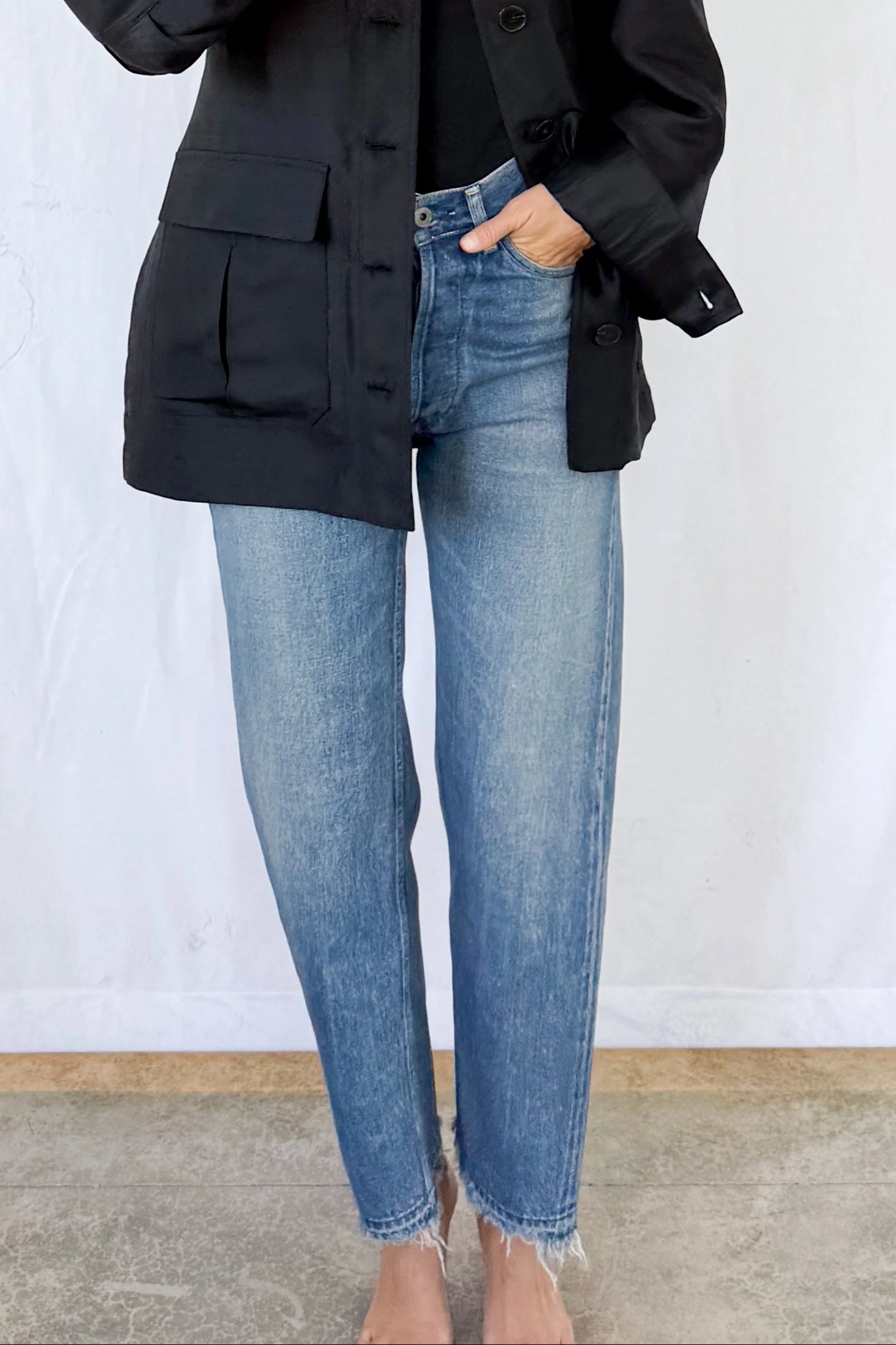 Narrow Straight Cut Jean - Image 7