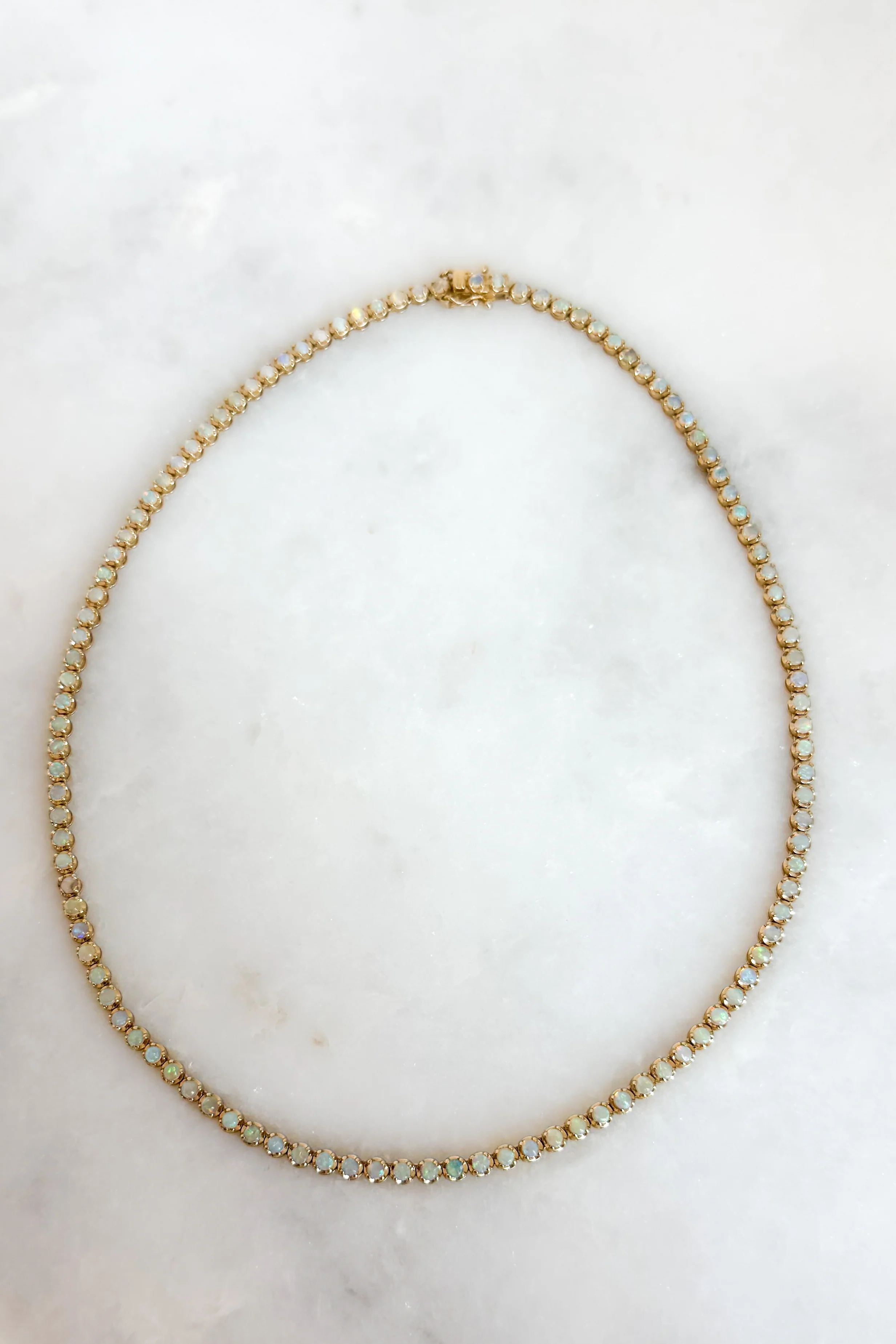 Opal Tennis Necklace - Image 5