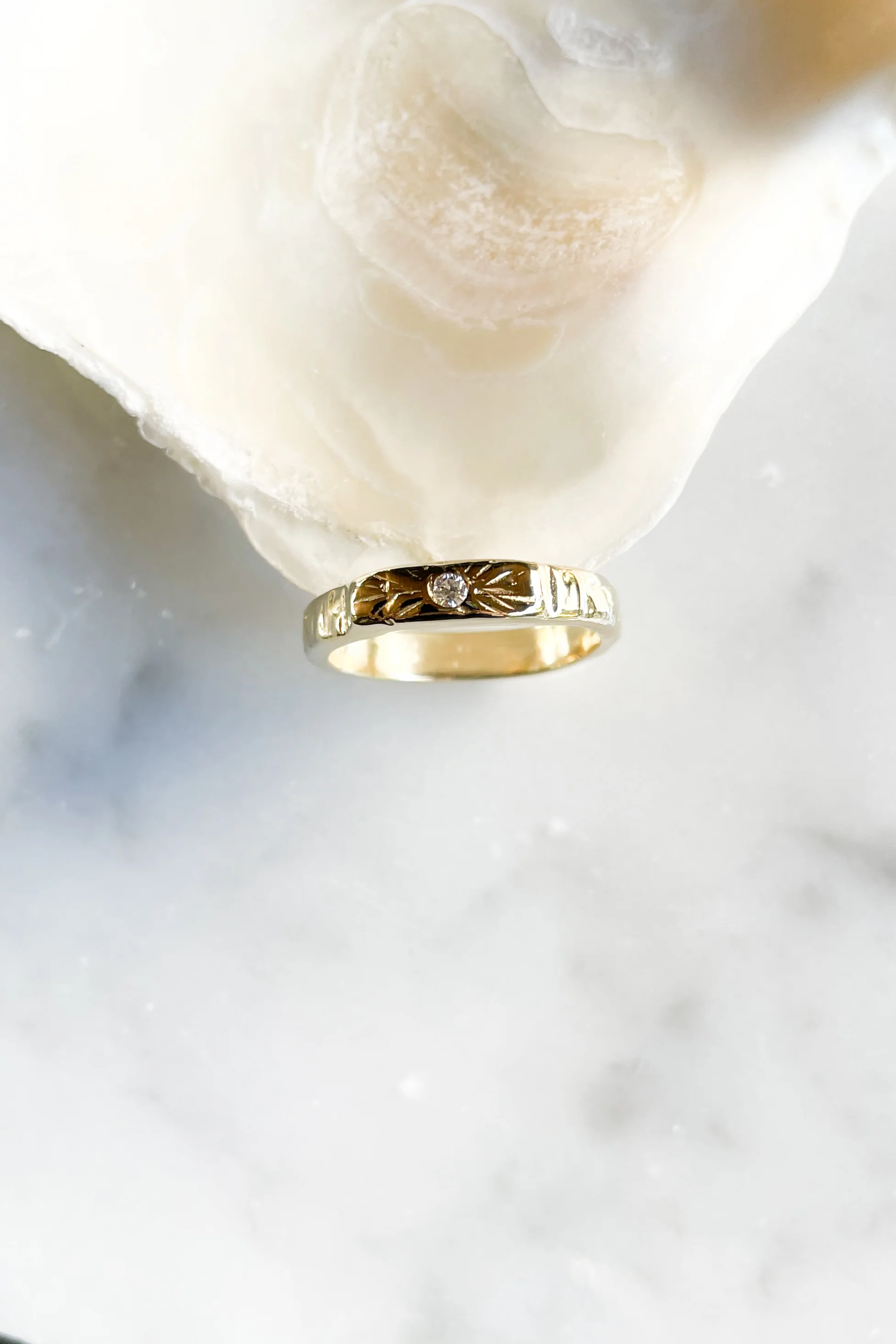 Petite Diamond Eye of Love Band - Image 5