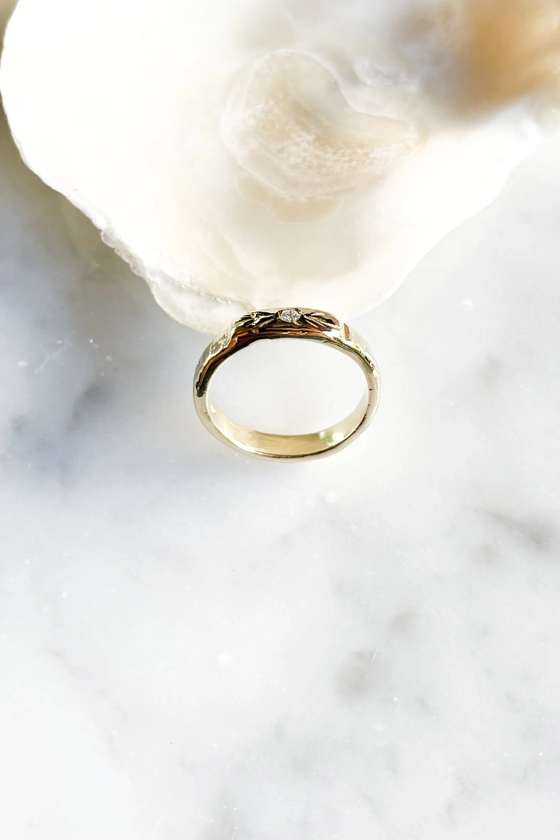 Petite Diamond Eye of Love Band - Image 6