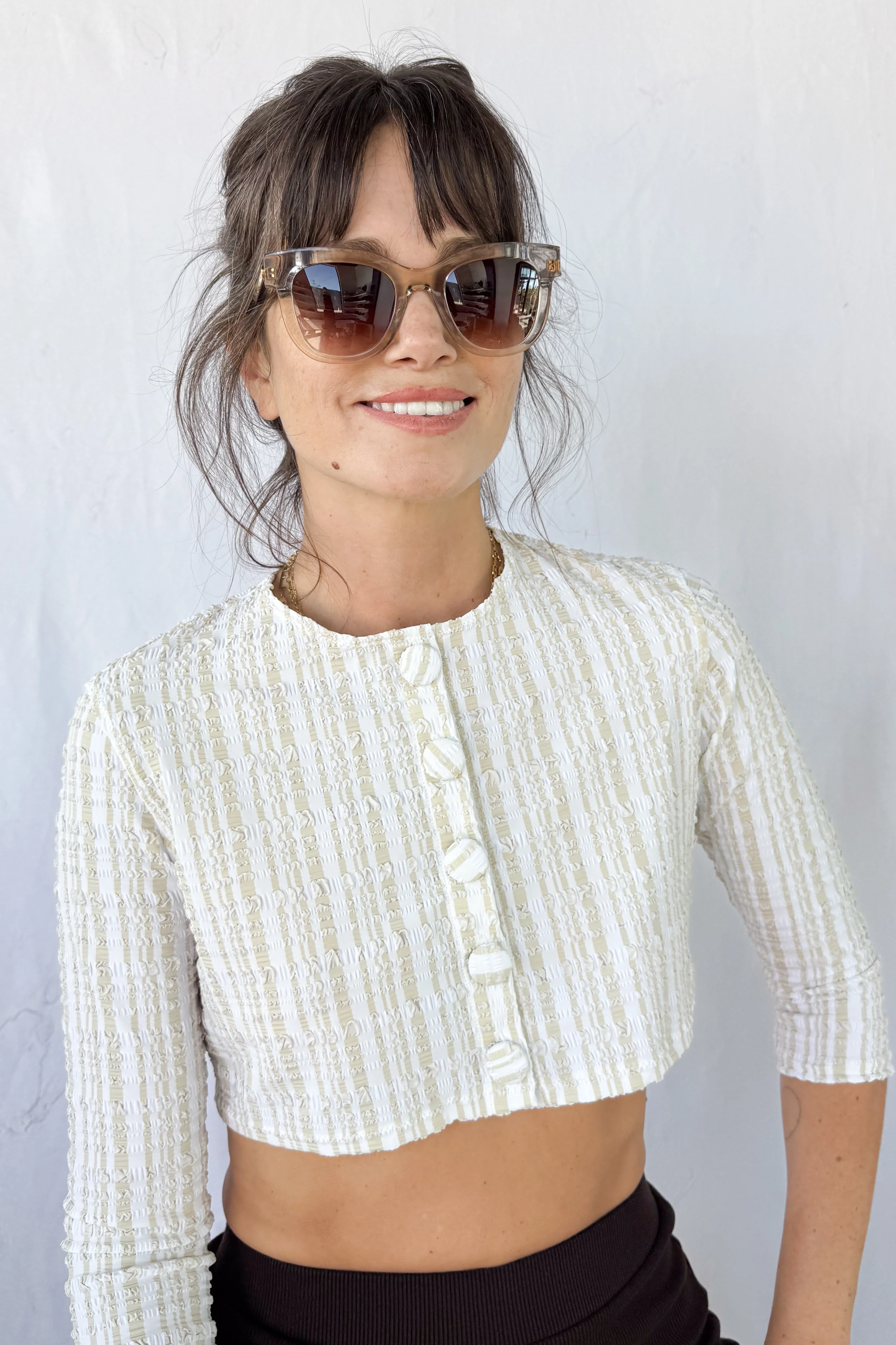 Sexxxy Champagne Sunglasses - Image 4