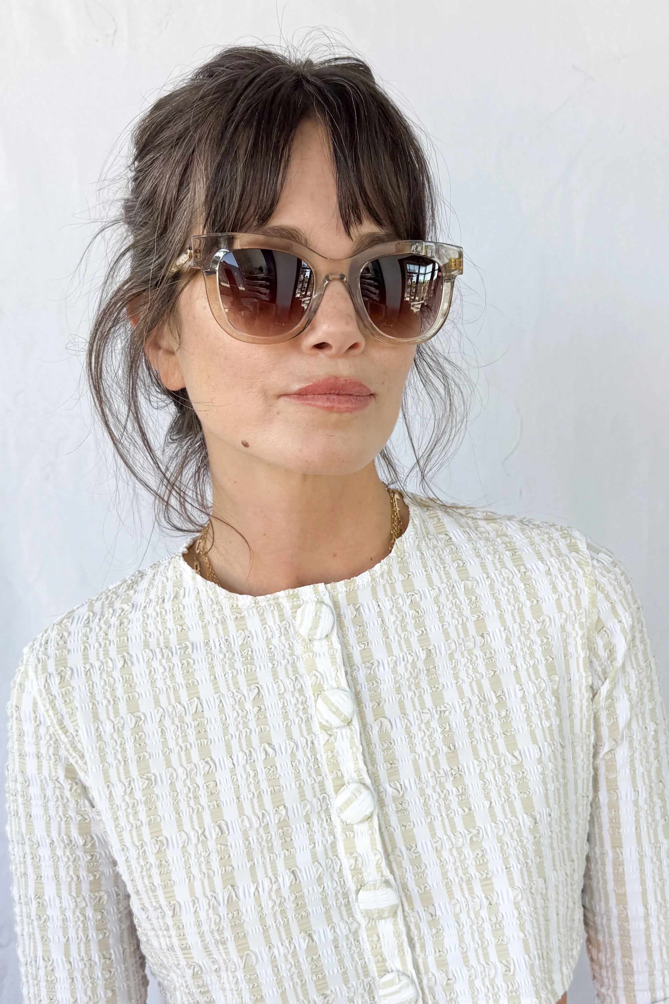 Sexxxy Champagne Sunglasses - Image 6