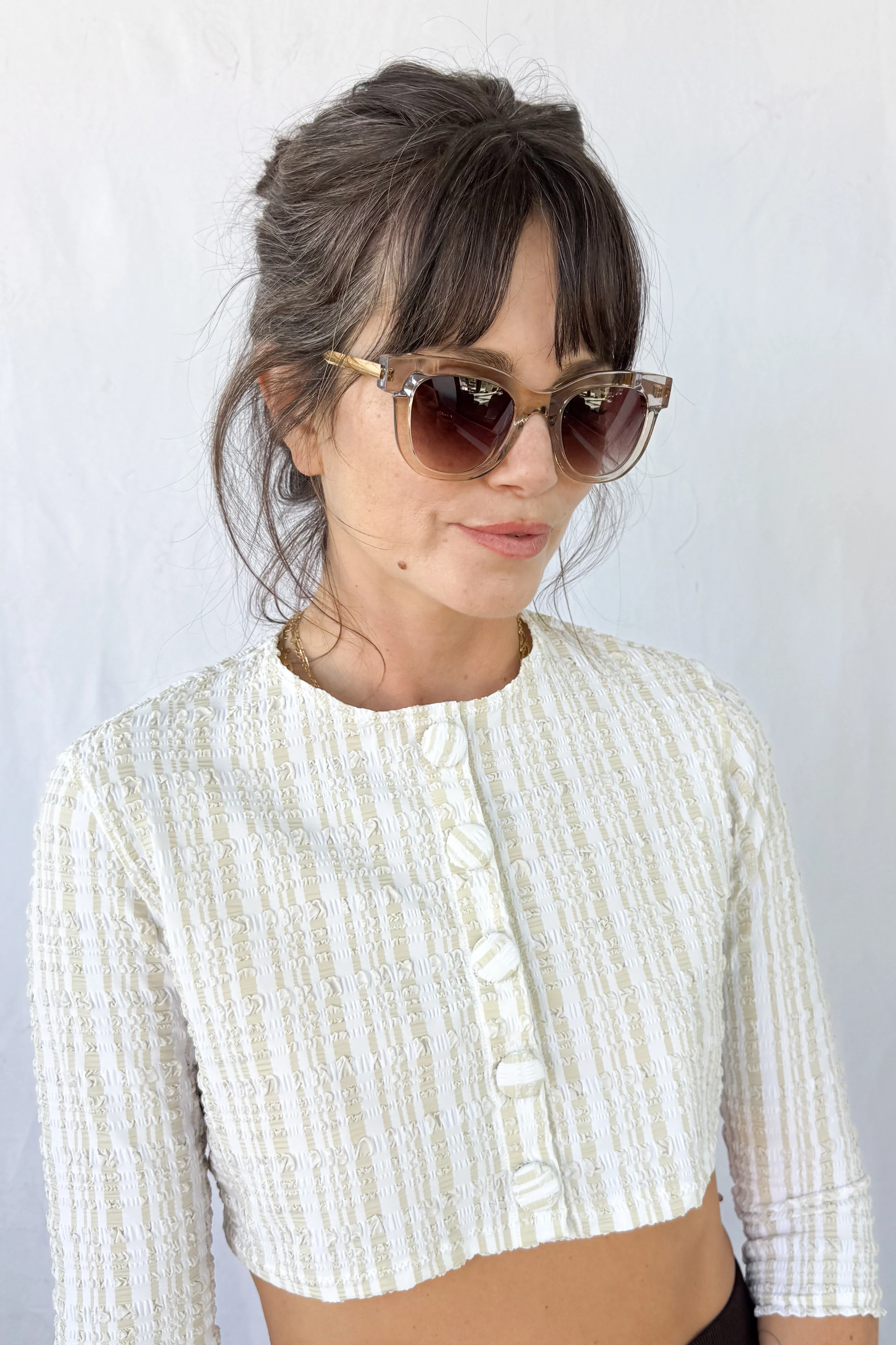 Sexxxy Champagne Sunglasses - Image 8