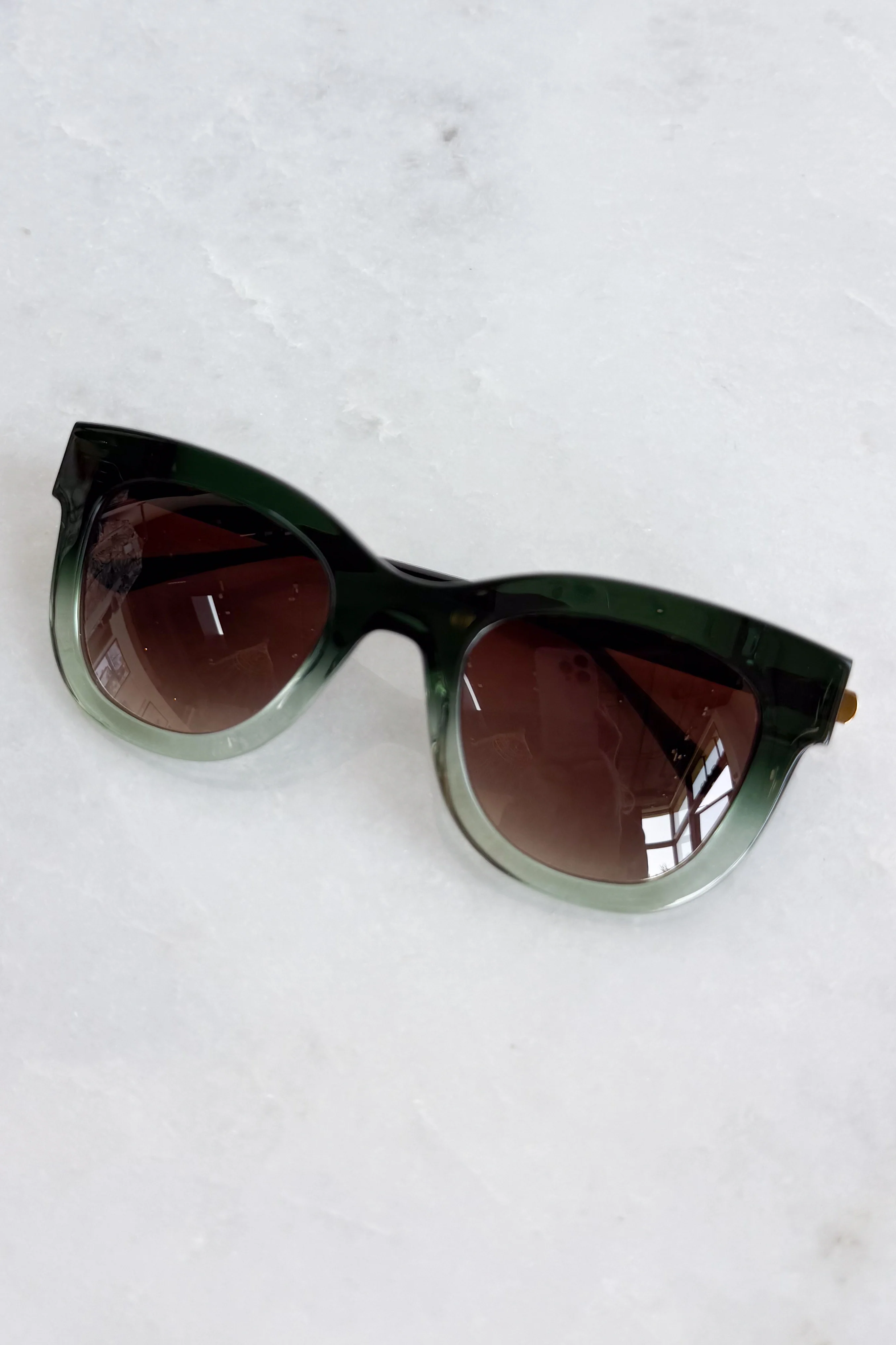 Sexxxy Gradient Green Sunglasses - Image 3