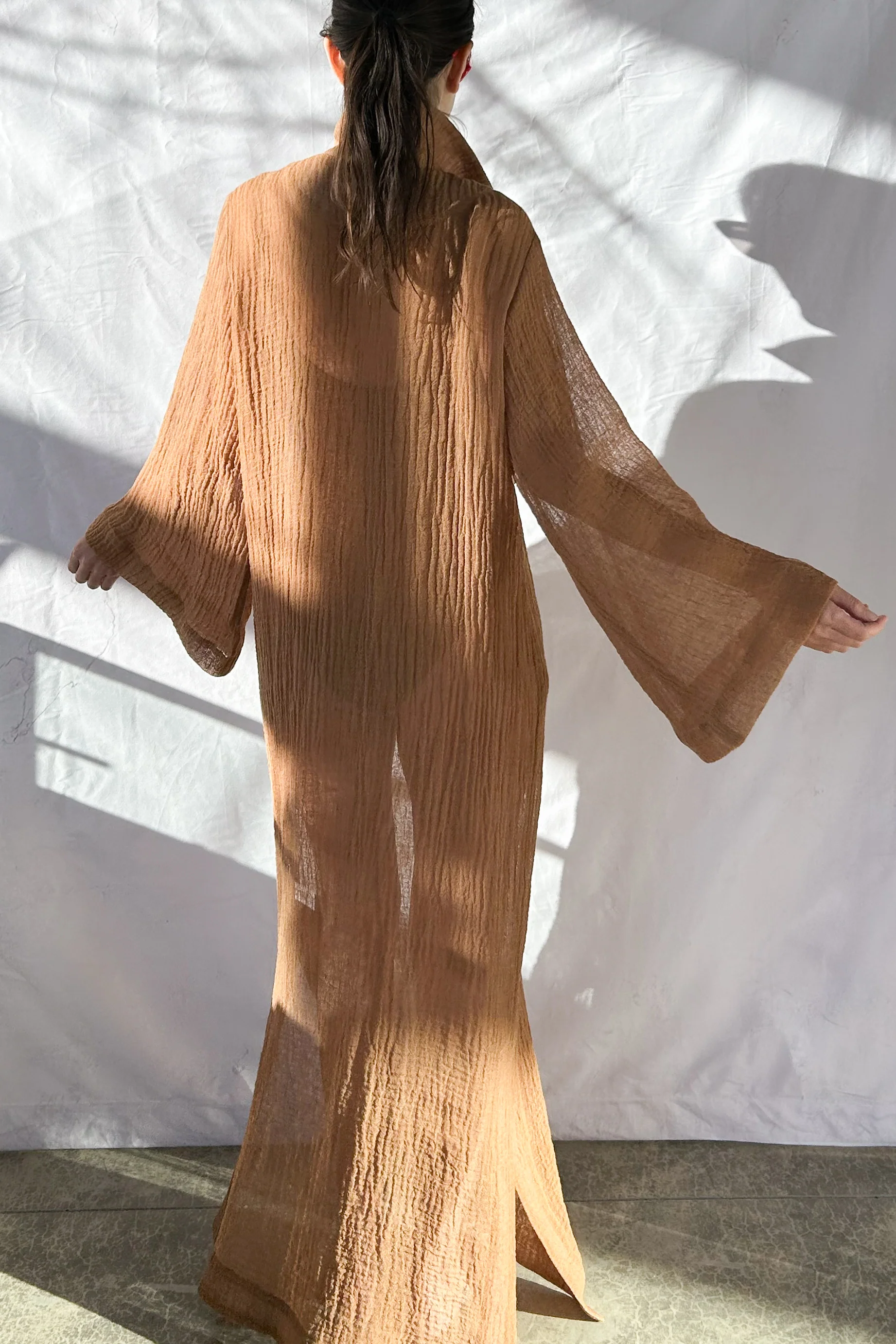 Sorrento Gauze Tunic Caftan - Image 7