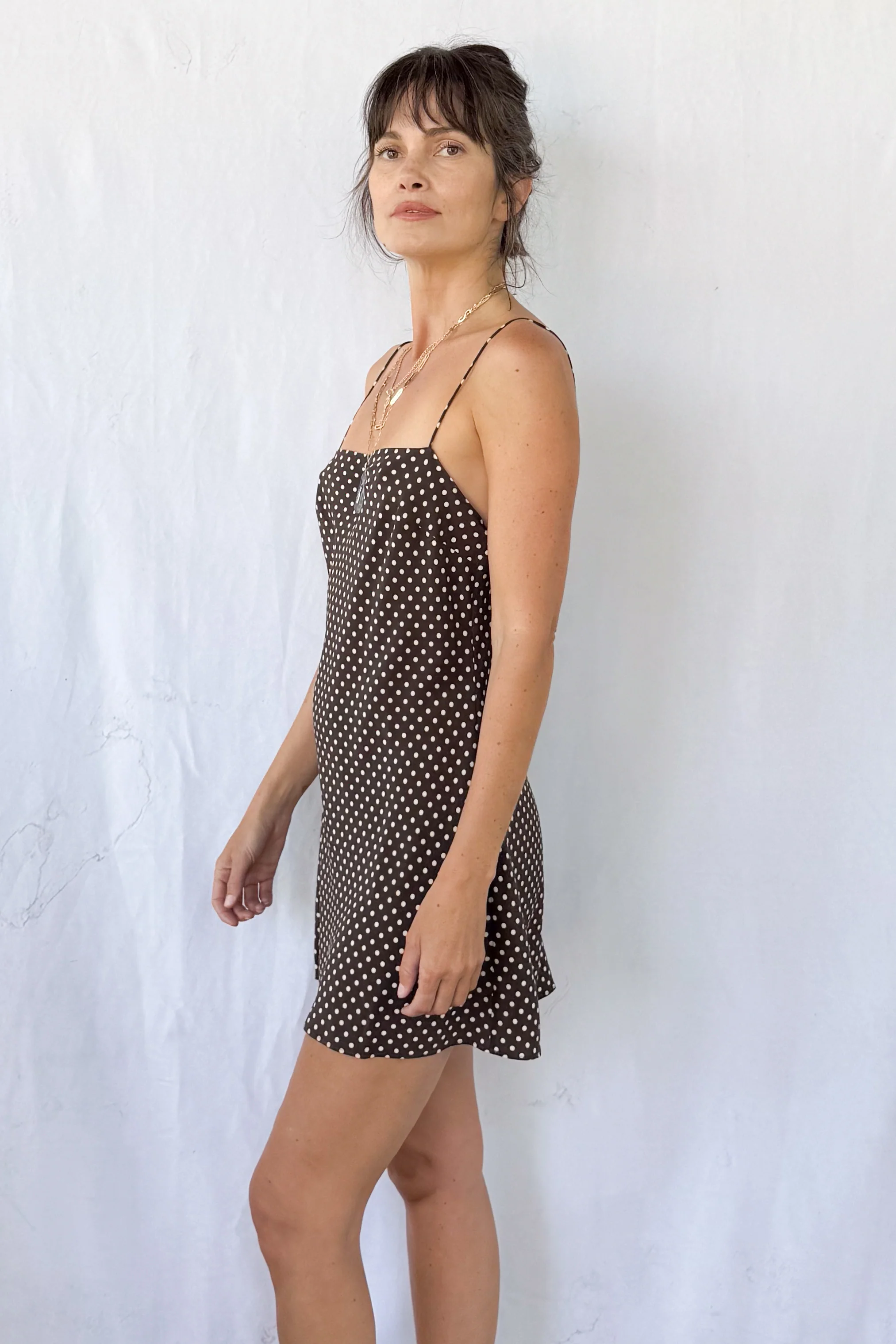 Square Slip Mini Dress - Image 5