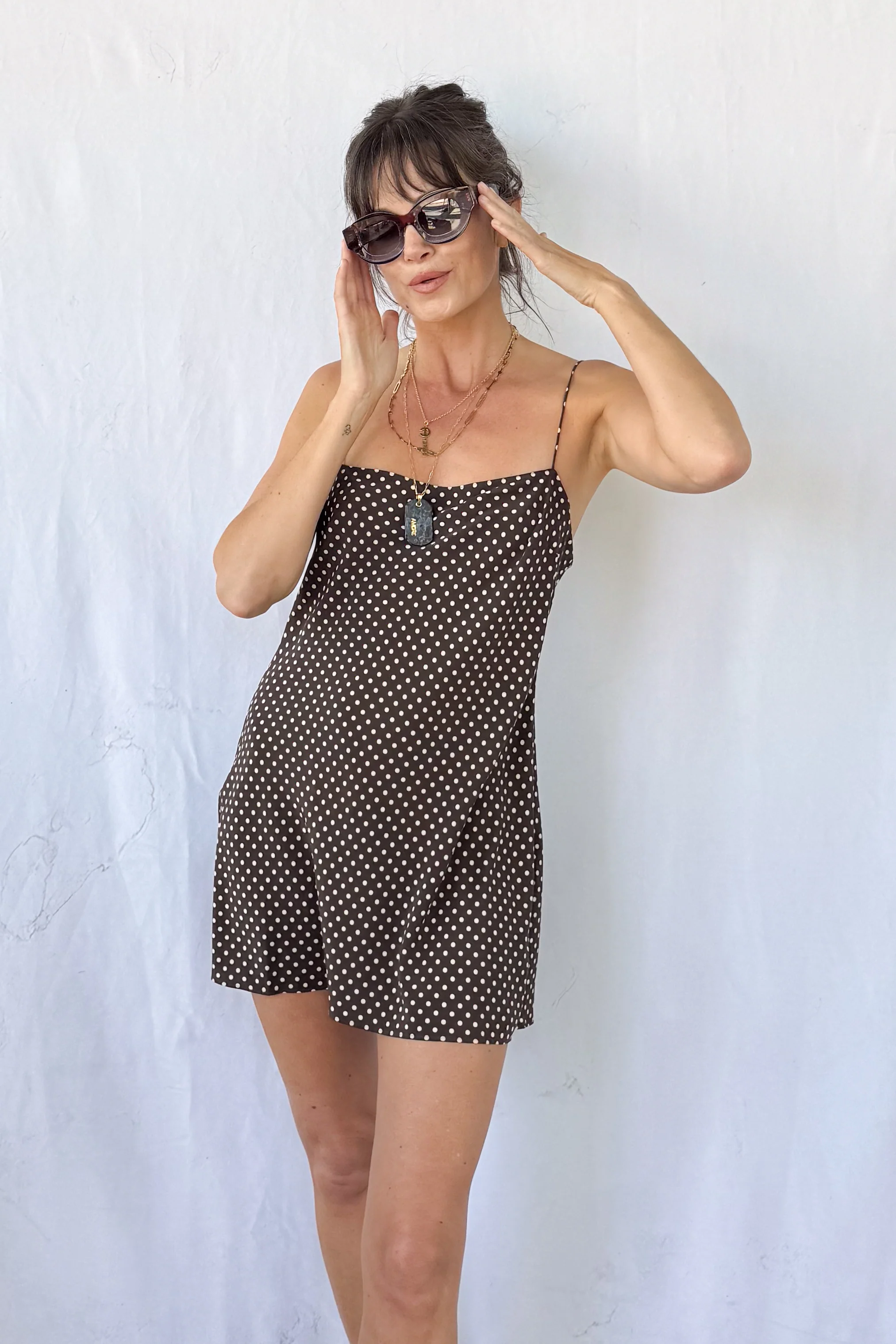 Square Slip Mini Dress - Image 6