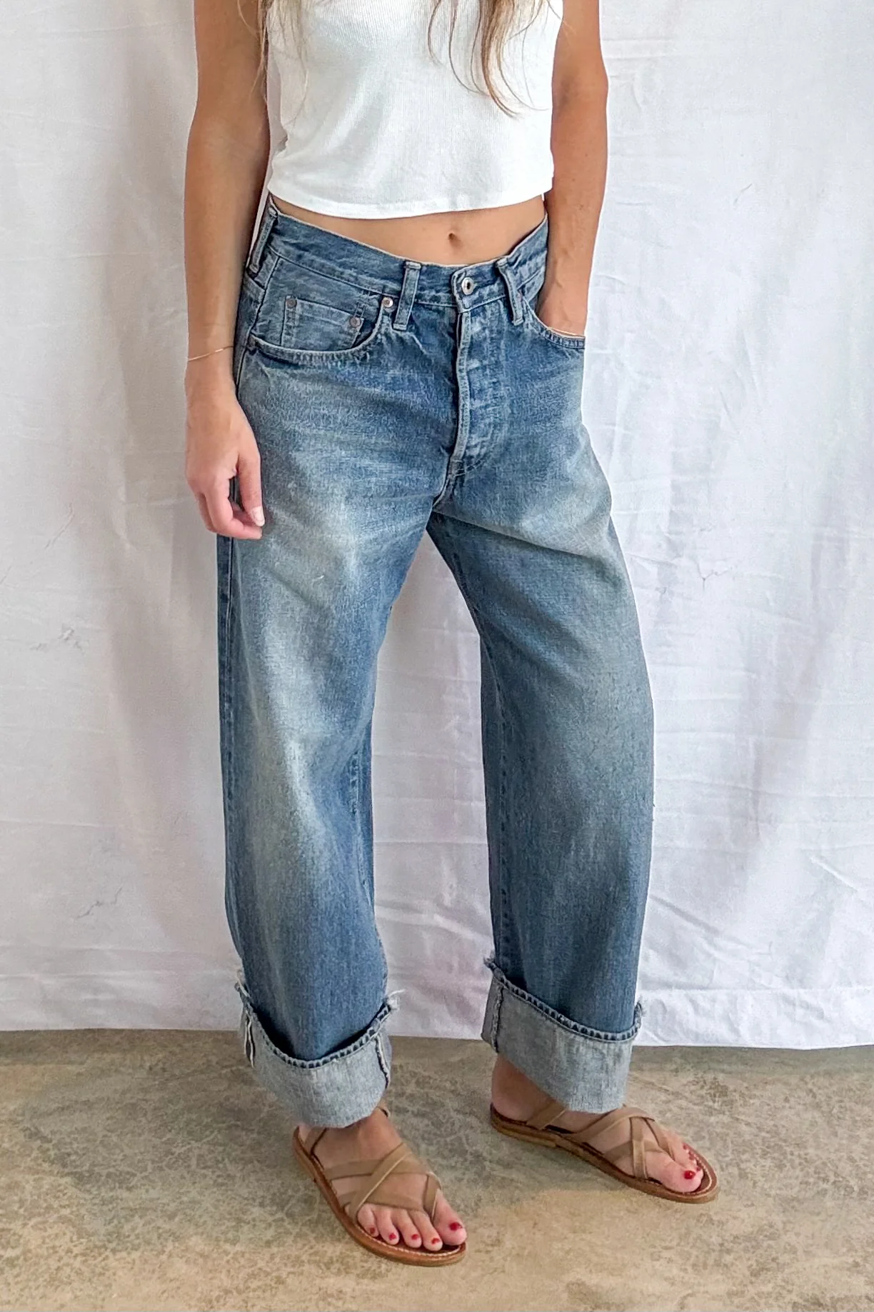 Unisex Ankle Cut Jean - Image 11