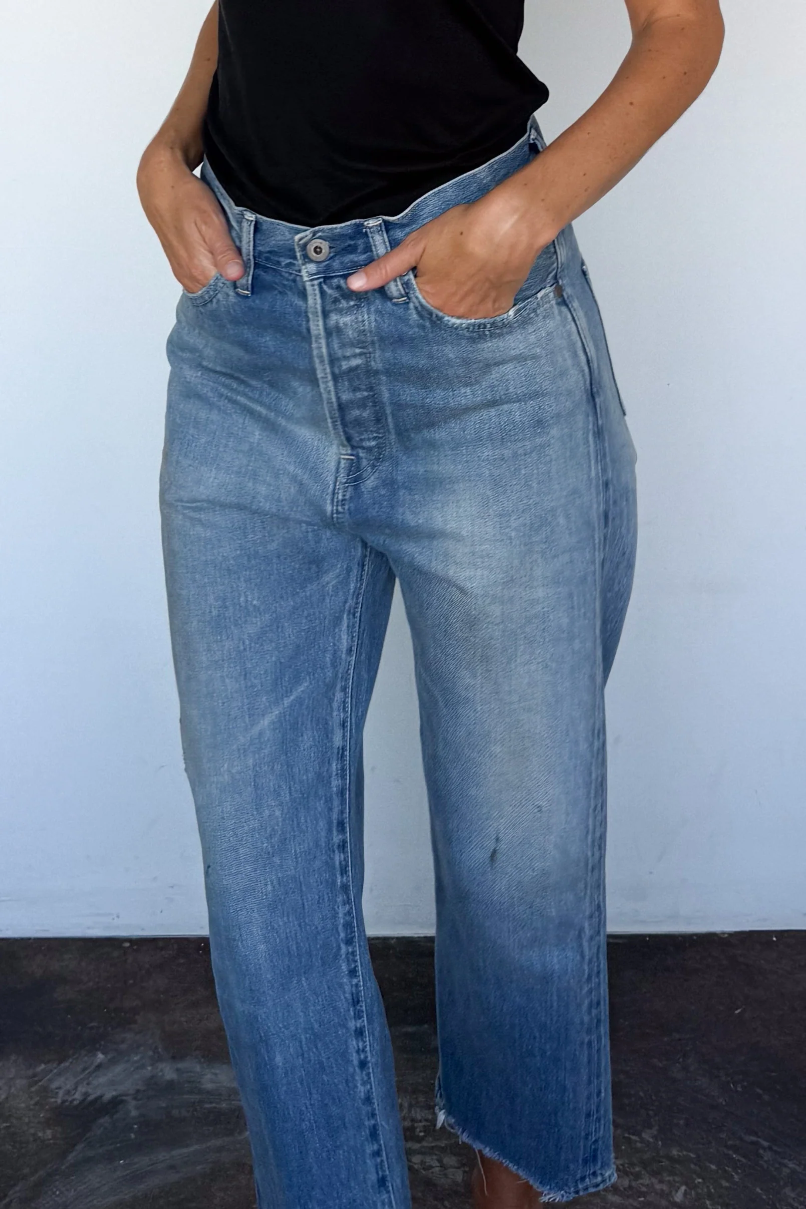 Wide Tapered Cut Jean - Image 8